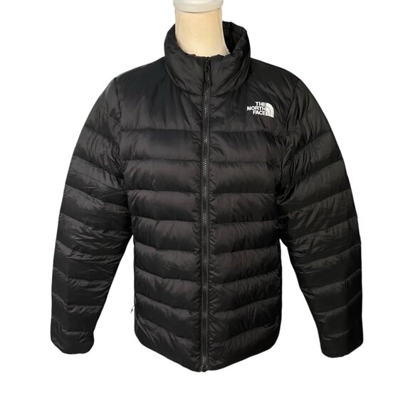 The North Face Women's Aconcagua 550 Down Puffer Jacket Black Size Large - Picture 1 of 13